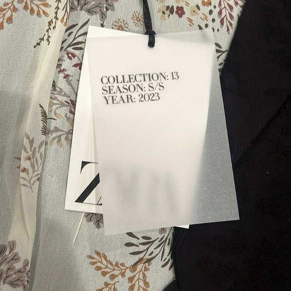 NWT Zara Woman’s Black Blazer Size Extra Small - Picture 8 of 9